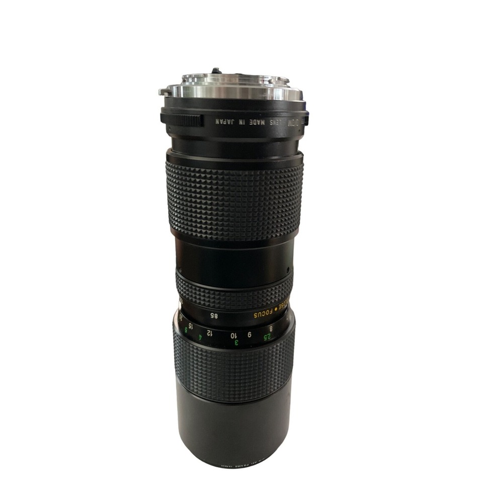 Vivitar 85-205mm f/3.8‎ Close Focusing Auto Zoom Lens for Minolta MD Mount Good